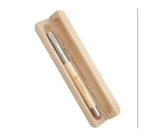 Boîte à stylos en bois élégante, faite à la main, avec logo personnalisé, pour stylos gel et stylos bille, emballage pour bureau, à prix abordable - Product Image 5