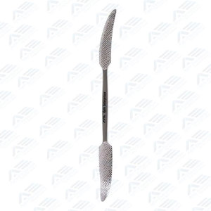 Instrumento Quirúrgico para Modelado Óseo de Precisión, Raspadores de Hueso de Acero Dentados Finos y Gruesos, Duraderos, de 18 mm y 20 mm - Product Image 2