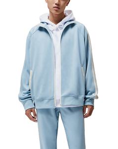 2024 haute qualité fermeture éclair survêtement unisexe piste sueur jogging costume deux 2 pièces survêtement ensemble pour hommes - Product Image 5