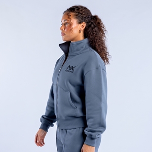 Womens <b>Zip</b> up <b>Hoodie</b> Jogger Set Heavyweight Cotton Fleece Tracksuit Plaid Pattern Oversized Fit Kangaroo <b>Pockets</b> Winter Ready - Product Image 3