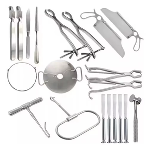 Juego de Instrumentos de Acero para Amputación Ortopédica de 19 Piezas, Tamaño Mediano, de Jamso Industries, con Certificación CE ISO13485 - Product Image 1