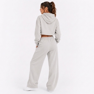 Womens Comfortable Casual Wear Set Long Sleeve Top And Soft Pants For Everyday Home Travel And Weekend Use - Product Image 2