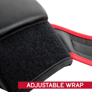 Guantes de Boxeo y Karate para Hombre, Modelo 2026, Color Negro y Rojo, Producto Personalizado de Cuero PU, con MOQ Bajo - Product Image 5