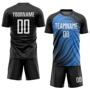 ชุดฟุตบอลชาย เสื้อเจอร์ซีย์แบบกำหนดเอง กางเกงขาสั้น ชุดทีมฟุตบอล ระบายอากาศ แห้งเร็ว ชุดกีฬา พรีเมียม สไตล์ - Product Image 6