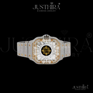Wholesale Supply Stainless Steel Moissanite Diamond Luxury Fashion Watch for Men Iced <b>Wristwatch</b> Durable Construction Best Price - Product Image 2