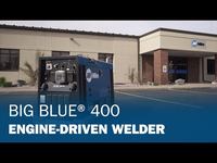 Générateur Virtue Big Blue 400 Pro à moteur (Kubota) polyvalent monophasé/triphasé en acier magnésien haute résistance OEM USA