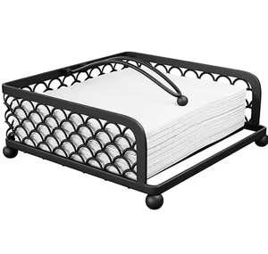 Stylish Metal Napkin Stand For Dining Table And <b>Kitchen</b> Elegant <b>Tissue</b> <b>Holder</b> For Home Office And Restaurant - Product Image 6
