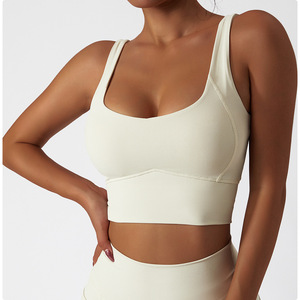 Soutien-gorge de sport sans couture réversible pour femme, grande taille, à maintien moyen, imprimé, idéal pour la gym et le fitness – Meilleure vente - Product Image 5