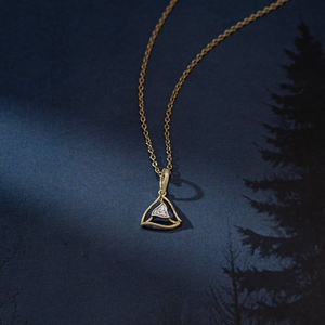 Pendentif de luxe en diamant de laboratoire, argent sterling 925 plaqué rhodium, taille brillant, bijou tendance hip-hop, cadeau - Product Image 5