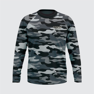 Vêtements de chasse sur mesure pour hommes : Chemises de chasse à manches longues, multi-camouflages, pour la chasse au canard - Product Image 5