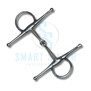 SMART SMYTH INTL Mors de cheval professionnel en acier inoxydable à joue fixe avec garantie de 3 ans pour l'équitation et l'entraînement - Product Image 5