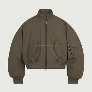 เสื้อแจ็คเก็ตบอมเบอร์ผู้ชาย ผลิตตามสั่ง ขายส่ง OEM - Product Image 1
