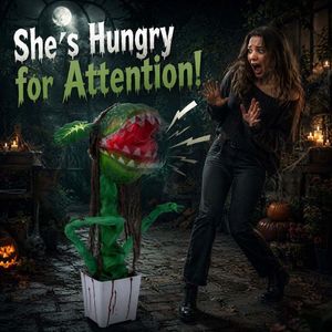 Decorazione Animata per Halloween: Pianta Mangia-Uomini - Product Image 3