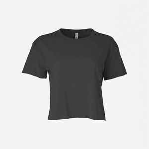 <b>Women</b> Relaxed Crop Tee Soft Comfortable Summer Daily Fashion Clothing - Product Image 3