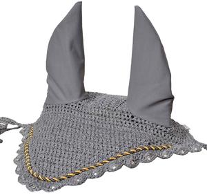 Professional Soft Cotton Horse Ear Bonnet Premium <b>Fly</b> Veil Custom Horse Riding Ear <b>Net</b> Wholesale OEM Manufacturer Supply - Product Image 4
