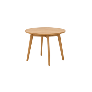 Juego de Comedor Redondo de Madera de Teca Premium ARTERRA para Espacios Pequeños, Mesa Moderna con Sillas Tapizadas para Hogar o Cafetería - Product Image 3