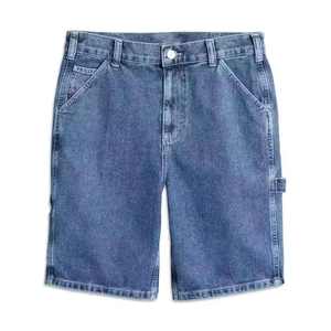 Shorts cargo en jean pour homme, coupe décontractée, multi-poches, couleur unie, séchage rapide, respirant, imperméable, décontracté, vêtements de travail d'été, personnalisé, durable - Product Image 1