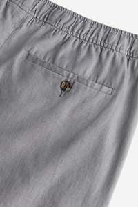 Shorts en jean tricoté coupe droite taille haute personnalisés pour hommes grandes tailles, style vintage streetwear, respirants, à boutons, pour l'été et le travail, vente en gros - Product Image 4