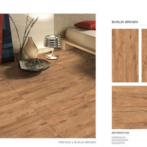 Azulejos de Porcelana Mate en Tonos Naturales de 60X120CM, Formato Grande para Pisos y Paredes Interiores Residenciales y Comerciales Modernos - Product Image 1