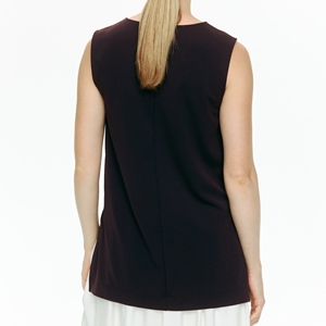 Women's Fitness Sporty Loose Fit Gym Tank <b>Tops</b> 100% Cotton Jersey Lace Front 140g OEM Services Factory Direct Sale - Product Image 2