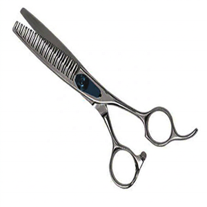 Tijeras de Peluquería Profesionales ASAP de 6 Pulgadas para Diestros, de Acero Inoxidable, con Hojas Afiladas y Puntas Redondeadas, Mango Largo - Product Image 1