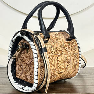 Sac à main Speedy haut de gamme pour femme en cuir de vachette fait main, sac à bandoulière de créateur style cowgirl, sac de voyage élégant pour usage quotidien - Product Image 4