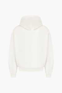 <b>Mens</b> Solid White Custom Logo <b>Pullover</b> Hoodie and Matching Jogger Sweatpants Tracksuit OEM ODM Wholesale Apparel - Product Image 4