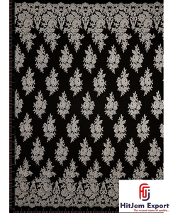 Tissu occultant élégant en coton brodé pour robes de mariée, robes de soirée, sacs et housses - Fabricant OEM ODM pour garçons et filles - Product Image 3