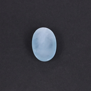 Aigue-marine naturelle 24,2 carats, forme ovale 22x16mm, pierre précieuse non montée - Product Image 5