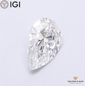 Diamante Cultivado en Laboratorio CVD con Forma de Pera, Certificado IGI, 1.00 Quilates, Claridad VVS1, Color D, para Colgante Solitario Elegante - Product Image 6