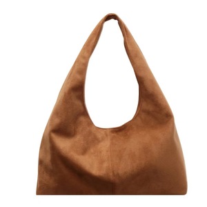 Sac à bandoulière simple en faux daim mat vintage pour femme, grande capacité, idéal pour les trajets quotidiens au travail - Product Image 5