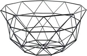 Unique Design Metal <b>Basket</b> <b>for</b> Fruit <b>Storages</b> Custom Size Black Color Iron <b>Wire</b> <b>Basket</b> <b>for</b> Kitchen <b>Storages</b> & Organizers - Product Image 3