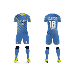 Venta al por Mayor de Camisetas de Fútbol 2025 7V7 de Manga Corta, Transpirables, Ligeras, de Malla, con Impresión de Logotipo Personalizado, de Alta Calidad y Personalizables - Product Image 2