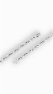 Bracelet tennis de luxe en or 18 carats avec diamants de laboratoire taille ronde et marquise, fabricant et fournisseur de bijoux fins en gros - Product Image 4