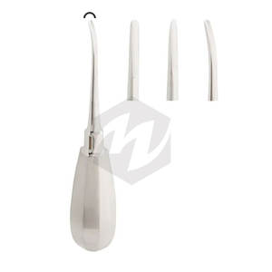 เครื่องมือถอนรากฟันปลายโค้งแบบขายส่ง เครื่องมือถอนรากฟันที่มีความแม่นยำสูง และเครื่องมือยกกระดูกบริเวณรากฟัน - Product Image 6