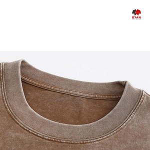 เสื้อยืดผู้ชายคลาสสิก ผ้าฝ้ายระบายอากาศดี รับผลิตโลโก้ตามสั่ง ขายส่งจากโรงงานโดยตรง ระบายอากาศได้ดี - Product Image 5