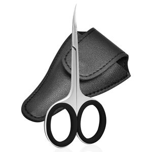 Tijeras para Cutículas con Agarre Antideslizante y Recubrimiento Negro, con Logotipo Personalizado, Herramienta de Belleza Profesional para Eliminar Piel Muerta - Product Image 1