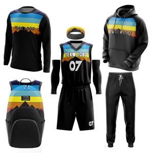 Conjunto de Baloncesto Reversible de Alta Calidad para Hombre, Diseño Personalizado Transpirable, Mochila Premium, Excelente Uniforme de Baloncesto - Product Image 5