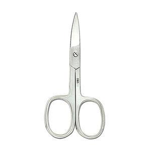 Ciseaux à cuticules pour gauchers de 9,5 cm, en acier inoxydable, tranchants, courbés, coupe-ongles professionnel de précision, durables pour adultes - Product Image 2