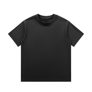 เสื้อยืดโอเวอร์ไซส์ผู้ชาย ขายส่ง เป็นมิตรกับสิ่งแวดล้อม แห้งเร็ว ระบายอากาศได้ดี ผ้าฝ้าย 100% แฟชั่นลำลองสำหรับวัยรุ่นและผู้ใหญ่ - Product Image 1