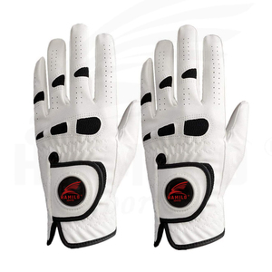 Gants de golf professionnels respirants en cuir véritable pour main gauche et droite, design unique - Product Image 5