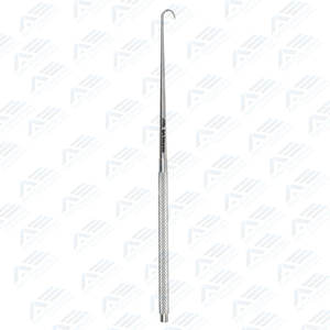 เครื่องมือผ่าตัดความแม่นยำสูงสำหรับโรคผิวหนัง  ตะขอจับเนื้อเยื่อและกล้ามเนื้อแบบปลายเดี่ยวและปลายคู่  ทำจากสแตนเลส  ยี่ห้อ Joseph Skin Hook - Product Image 1