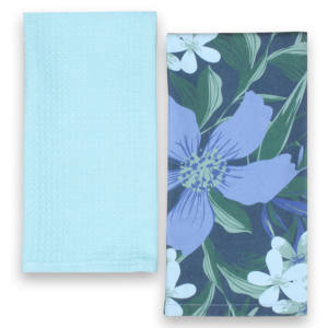 Toalla de Cocina Multiusos Ecológica de Secado Rápido con Diseño de Cuadros a Rayas Tejidas 100% Algodón con Certificación GOTS, Suave y Cómoda - Product Image 2