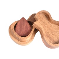 Gentdes Jewelry RoseWood Guitar Picks for Gift Musical Instruments Bass Guitar Picks Guitar Picks Jewelry RoseWood