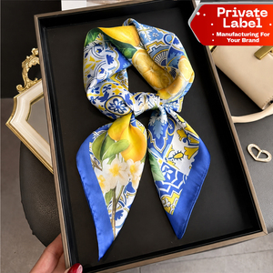 Bufanda de Lujo con Sensación de Cachemira, Bufandas Cálidas de Invierno con Borlas y Diseño a Cuadros para Hombre - Product Image 1