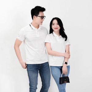 ออกแบบเสื้อกอล์ฟผู้ชายแบรนด์ของคุณเอง พร้อมลายพิมพ์แบบรีดร้อนที่กระเป๋าเสื้อ แขนสั้น ผ้าโพลีเอสเตอร์ 200 กรัม แห้งเร็ว ไม่ยับ - Product Image 5