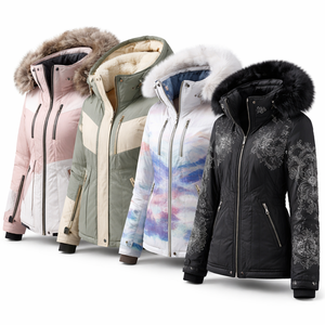 Wholesale Custom Breathable <b>Sequins</b> Winter <b>Jackets</b> for Women-High Quality Outerwear Supplier & OEM Manufacturer - Product Image 3