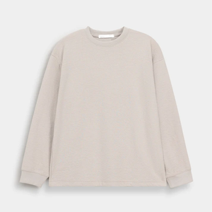 Sudadera con cuello simulado "Urban Explorer" en tono mineral tierra con ribetes reflectantes - Product Image 6