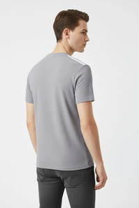 Camiseta Deportiva de Manga Corta para Hombre SOSH 4, Corte Regular, 100% Algodón Piqué - Product Image 4