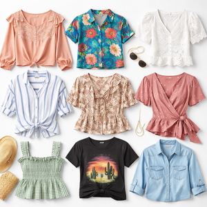 Chemise en polyester personnalisée en gros pour femmes - Fournisseur direct du fabricant OEM - Product Image 5